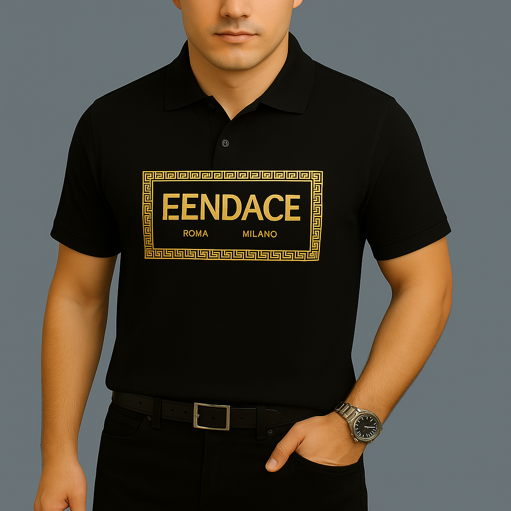 High Quality Printed Men’s Polo-Shirt-LX0105031