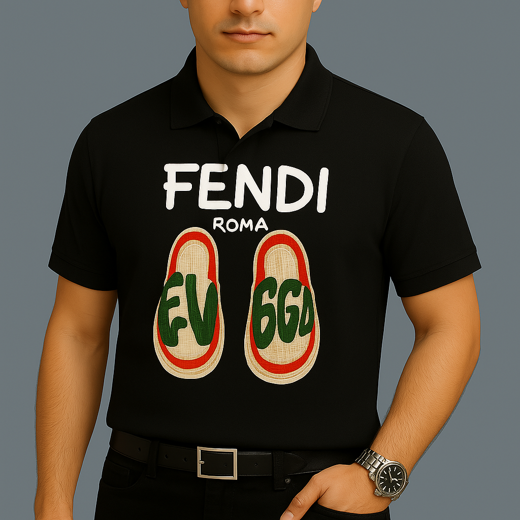 High Quality Printed Men’s Polo-Shirt-LX0105034