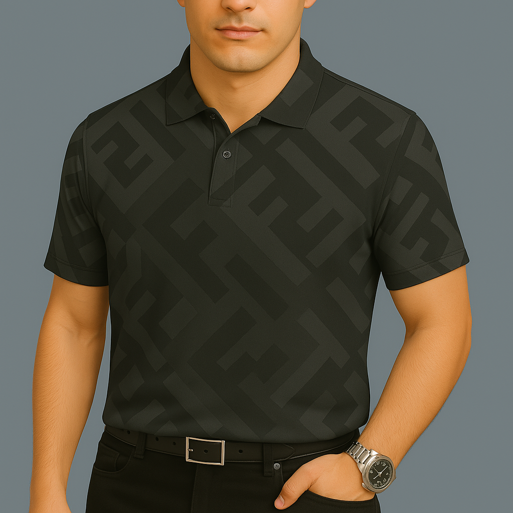High Quality Printed Men’s Polo-Shirt-LX0105046