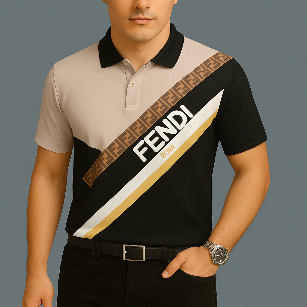 High Quality Printed Men’s Polo-Shirt-LX010506