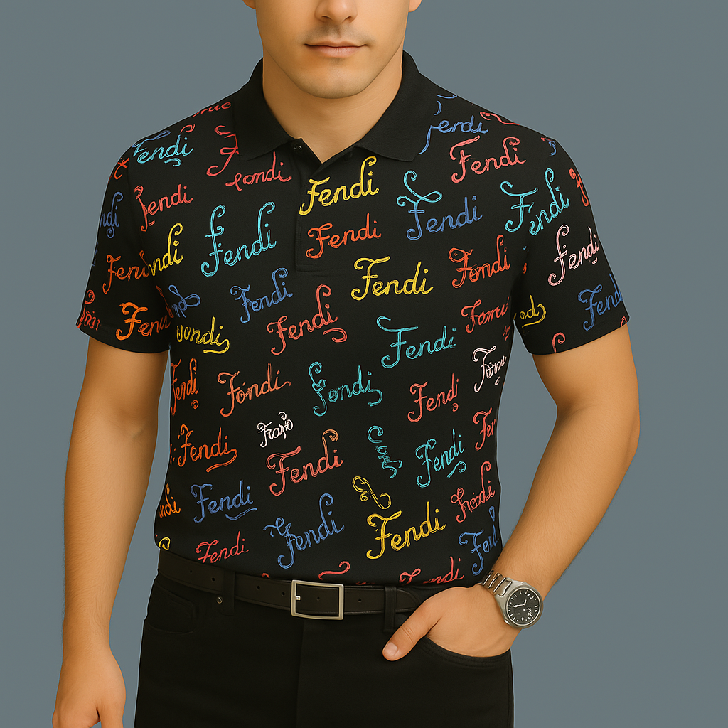 High Quality Printed Men’s Polo-Shirt-LX010508
