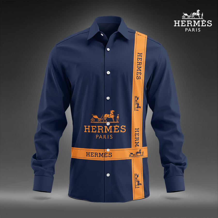 Hot Brand Luxury Long Sleeve Shirt HP24060315