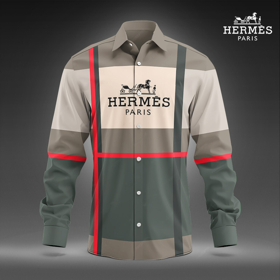 Hot Brand Luxury Long Sleeve Shirt HP24060323