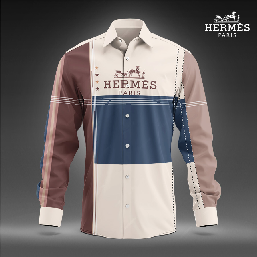 Hot Brand Luxury Long Sleeve Shirt HP24060324