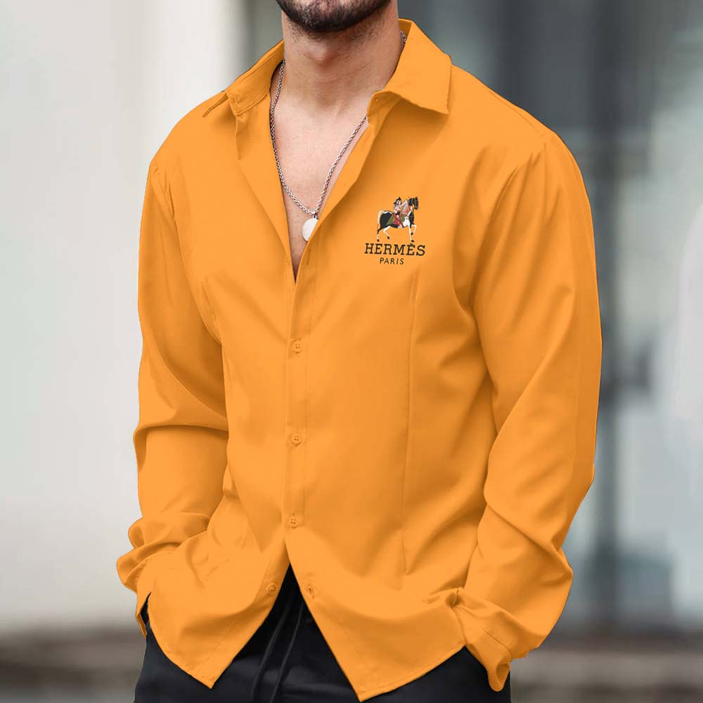 Hot Brand Luxury Long Sleeve Shirt PU24072915