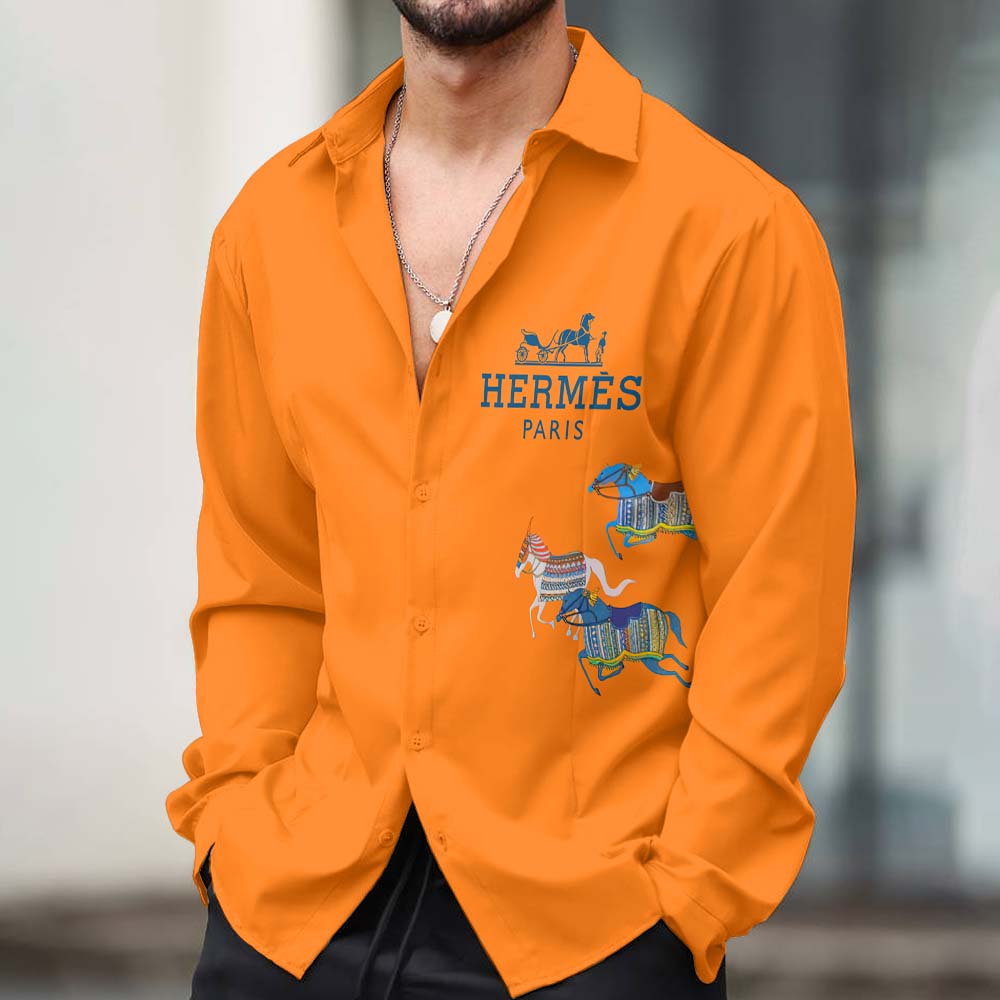 Hot Brand Luxury Long Sleeve Shirt PU24072920