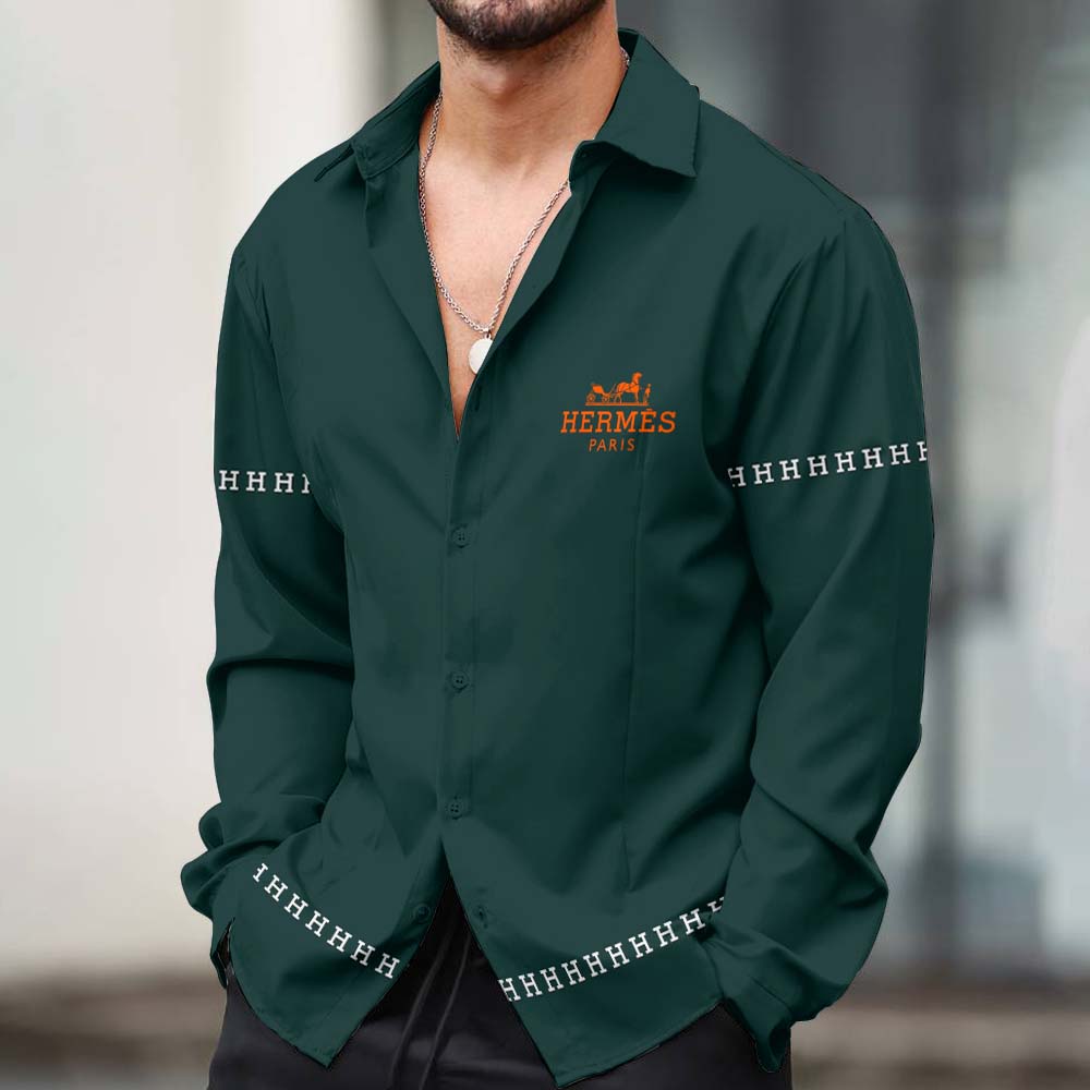 Hot Brand Luxury Long Sleeve Shirt PU24072922