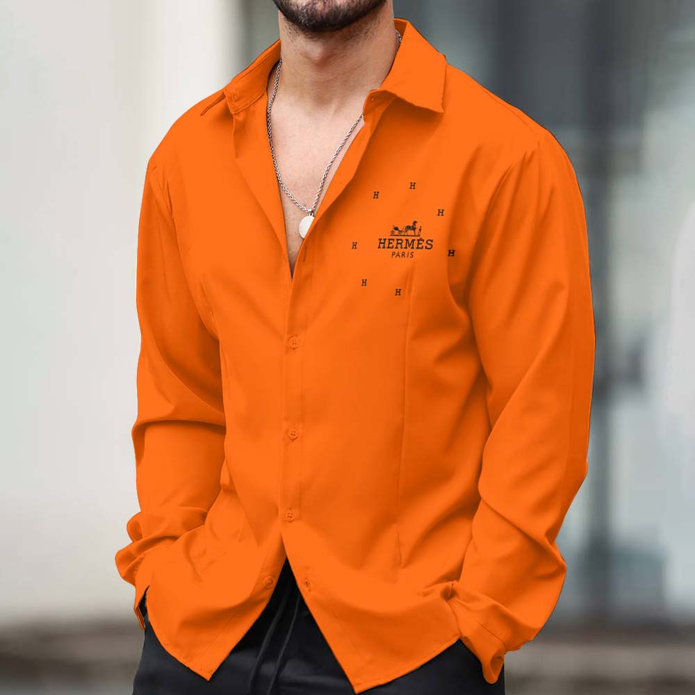 Hot Brand Luxury Long Sleeve Shirt PU24072923