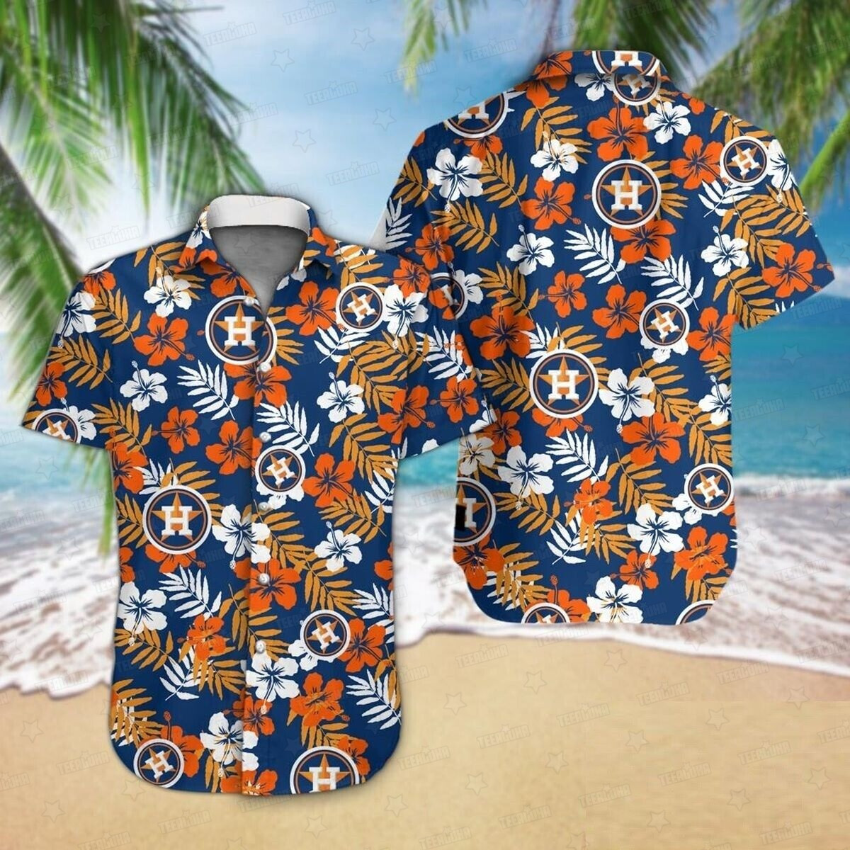 Houston Astros Tropical Vibe Hawaiian Shirt – TeeAloha