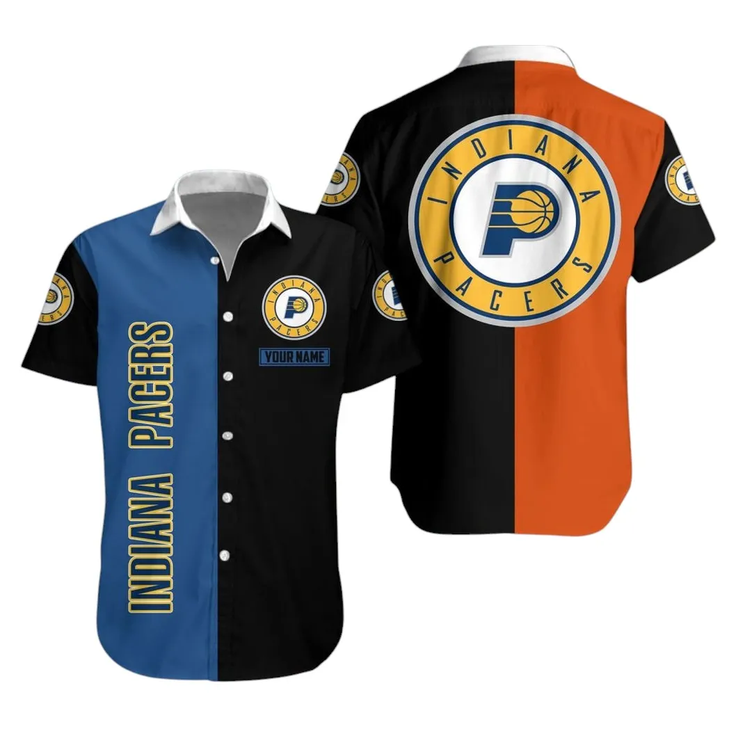 Indiana Pacers Custom Split Design Hawaiian Shirt – TeeAloha