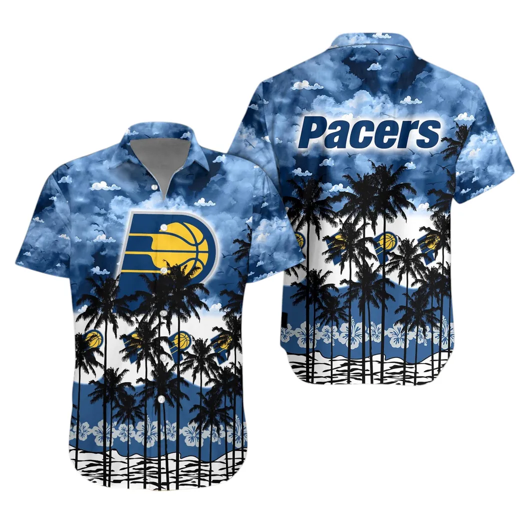 Indiana Pacers Sunset Beach Hawaiian Shirt – TeeAloha