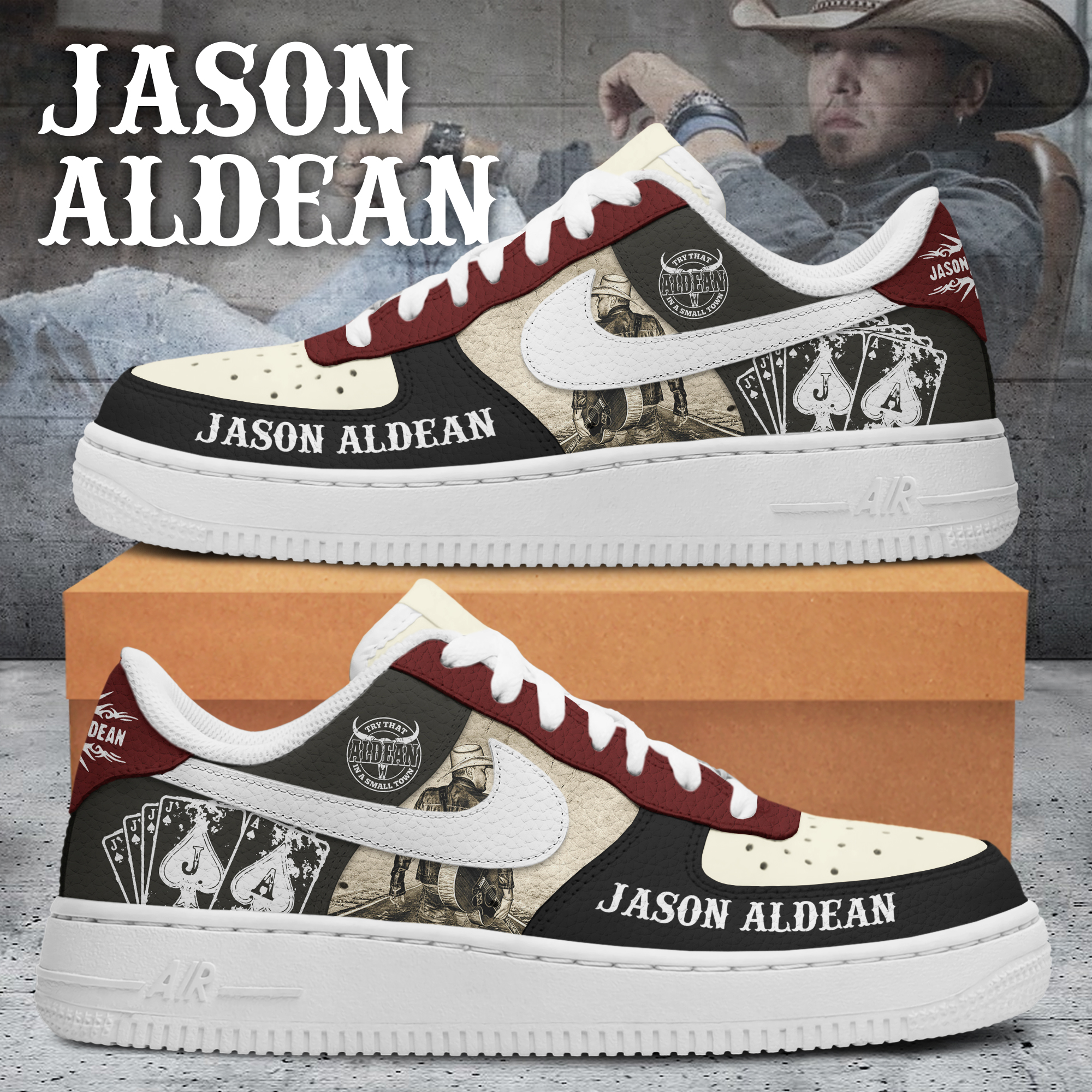 Jason Aldean Premium Af1 Sneaker LZ 106169