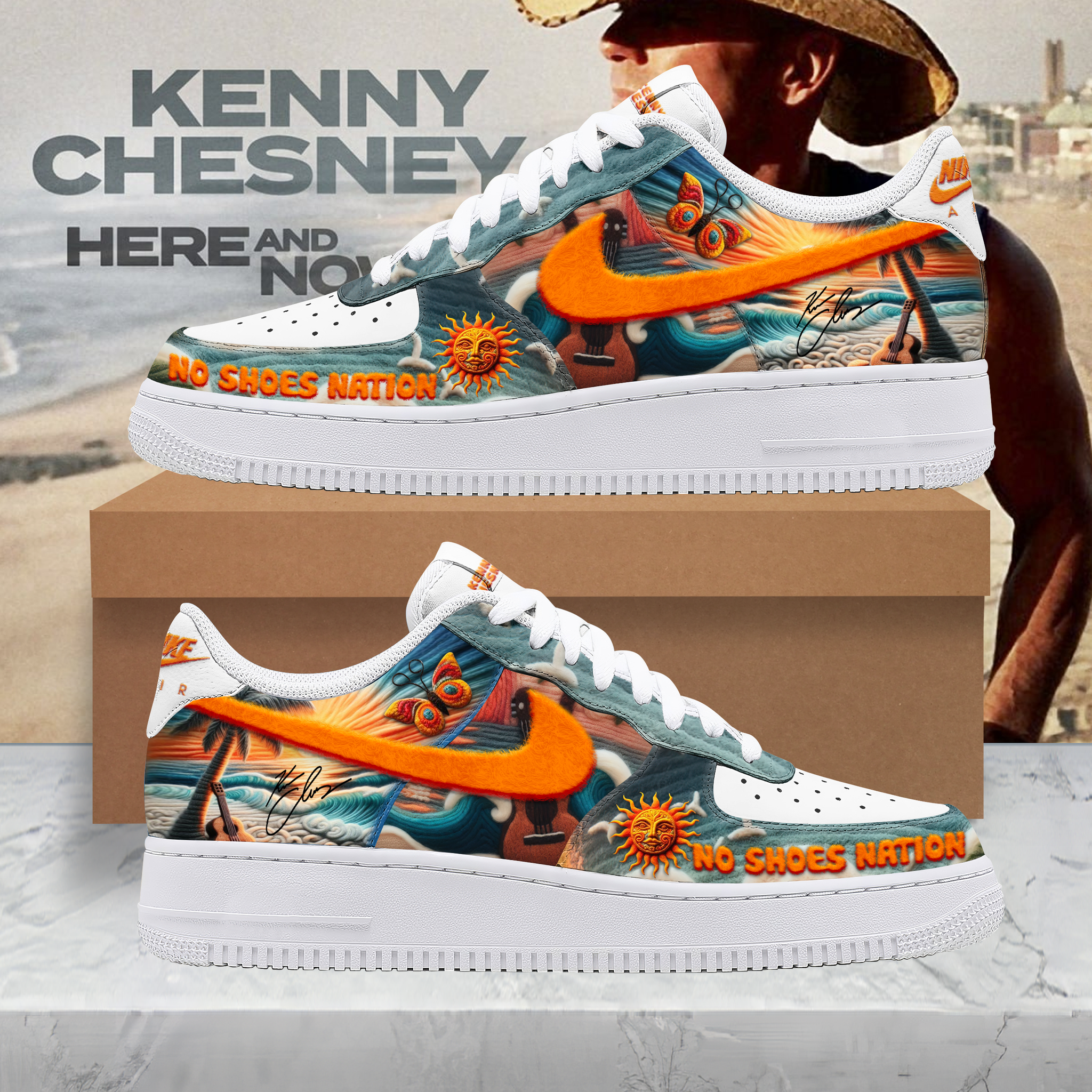Kenny Chesney Premium  Af1 Sneaker LZ 106245