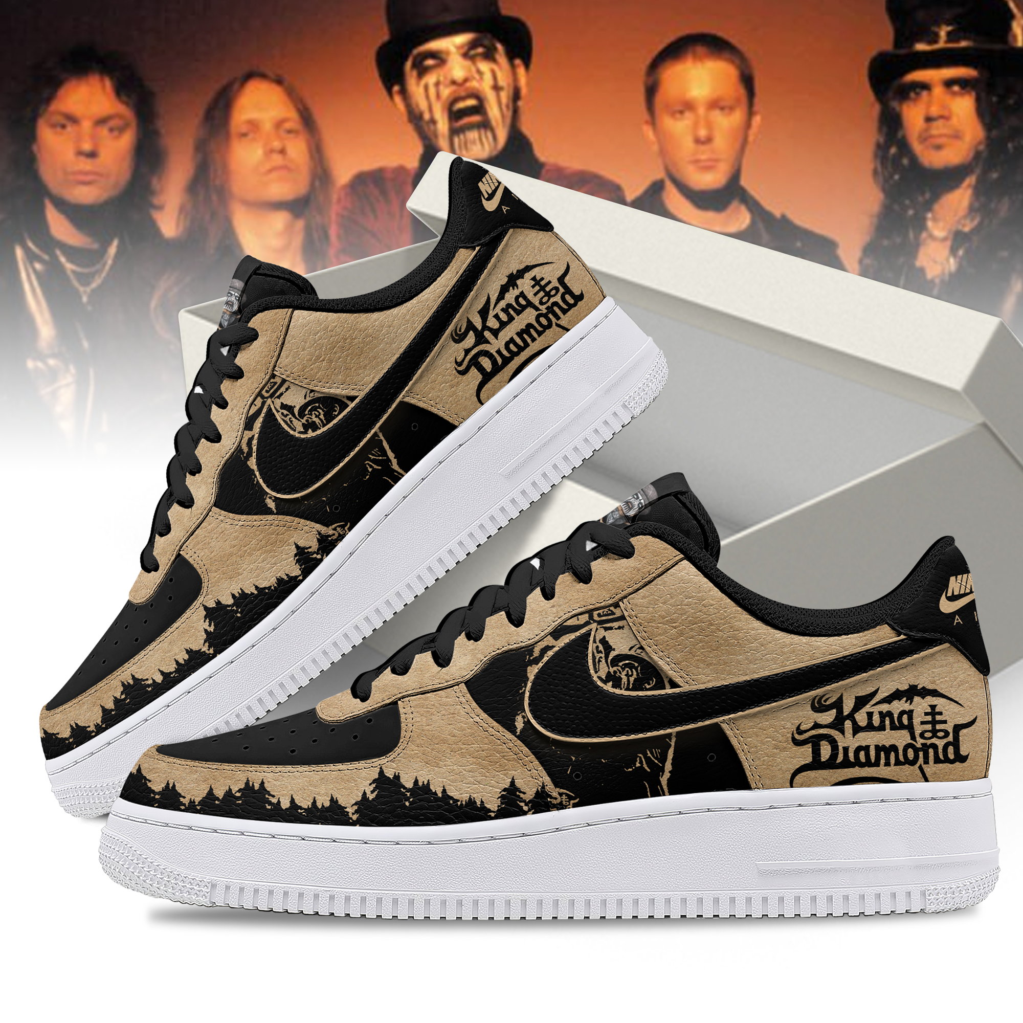 King Diamond Premium  Af1 Sneaker LZ 106208