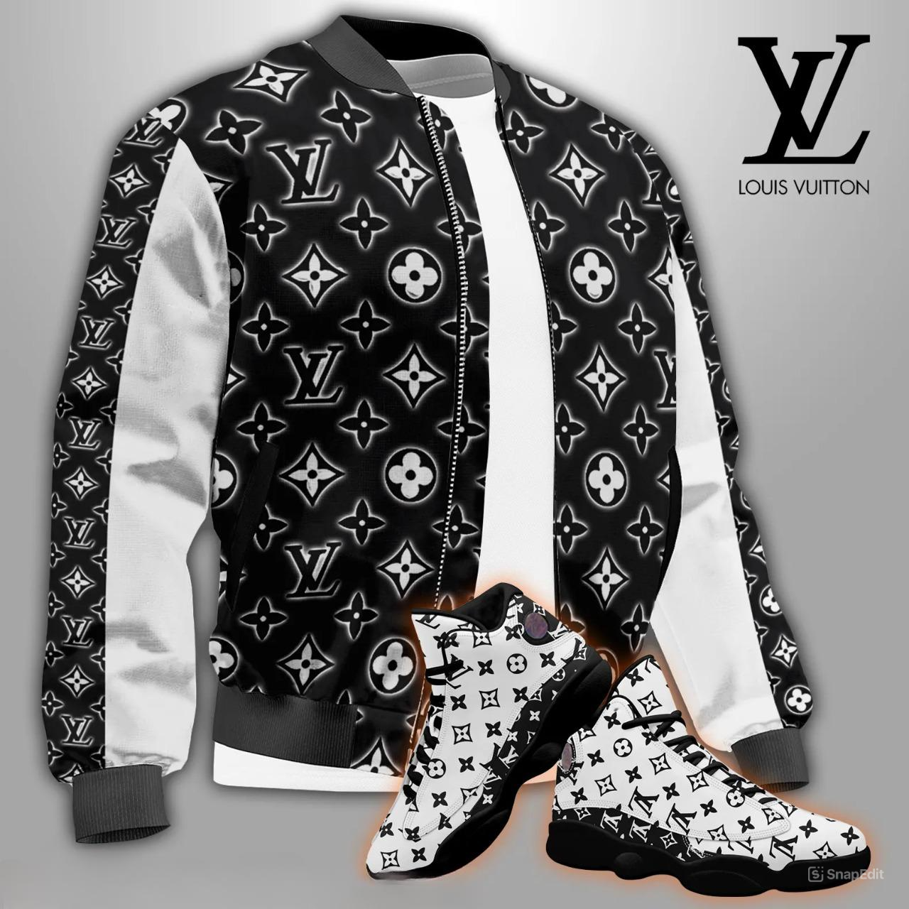 New Release: Combo Jacket Matching the AJ 13 Sneakers – LXB25100631LD Limited Edition Jacket Match AJ 13 Sneaker Hot 2025 LUX-JK+F67-Z1IBB6BR