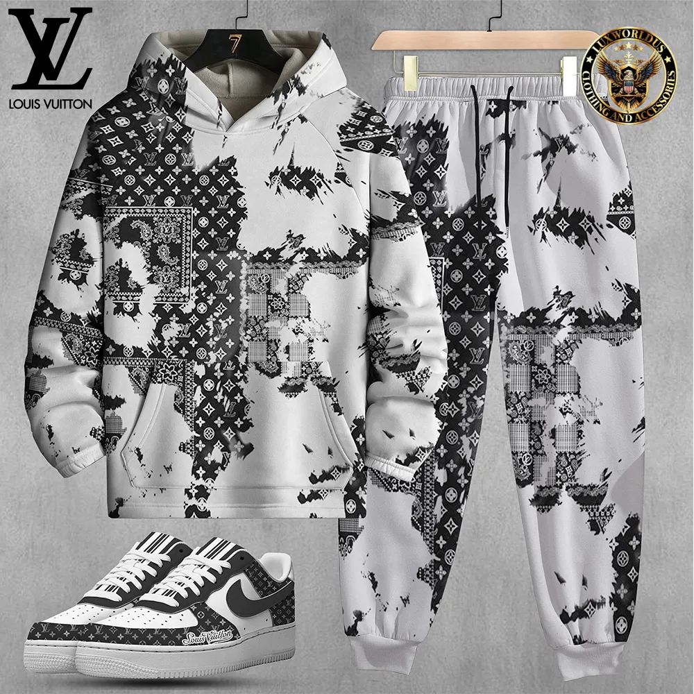 Limited Edition Set Hoodie & Pants Match AF1 Sneaker LUX-AF+CK+F40-000WMVUPKLV