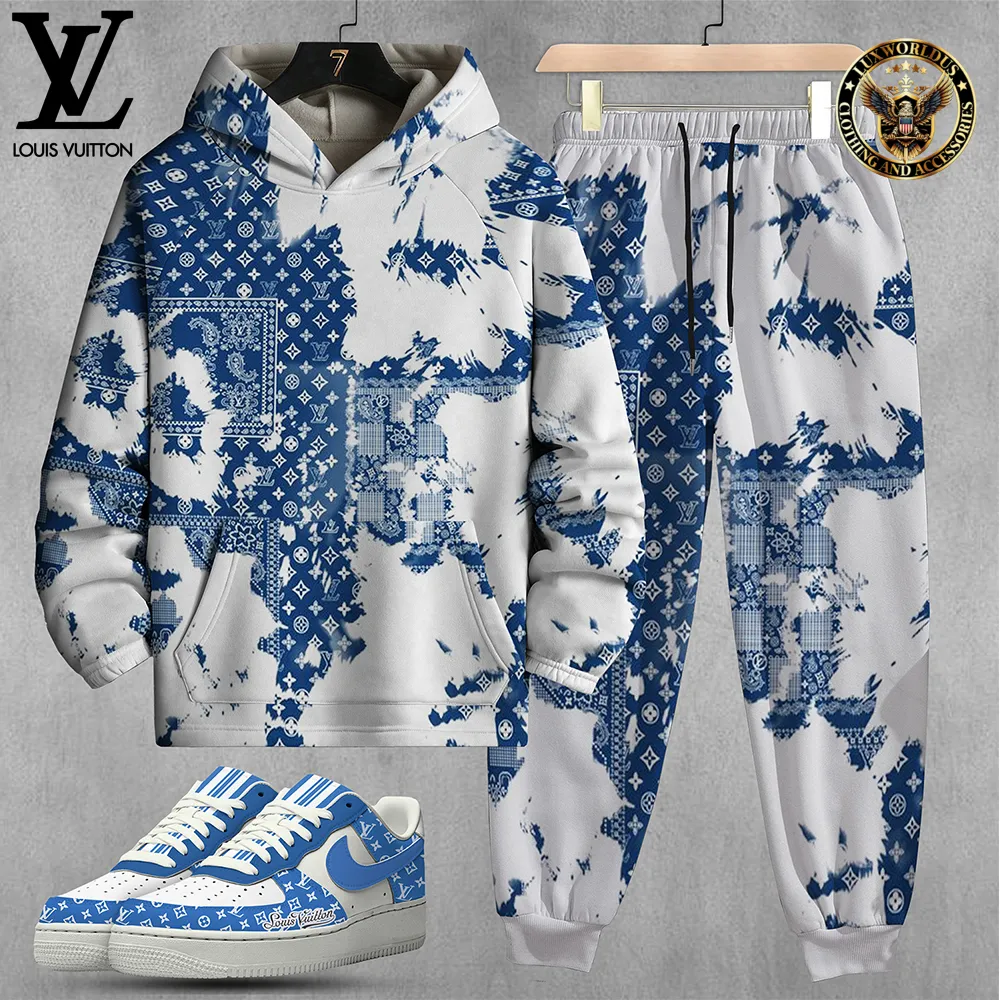 Limited Edition Set Hoodie & Pants Match AF1 Sneaker LUX-AF+CK+F40-000WZNWU5TG