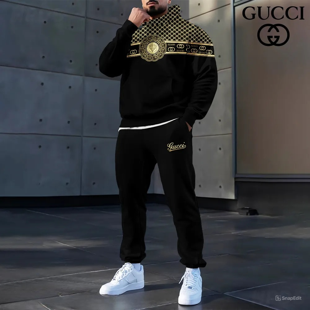 Limited Luxury Hoodie Pants Set 2025 LUX-AF+CK-000QBEGRGMD