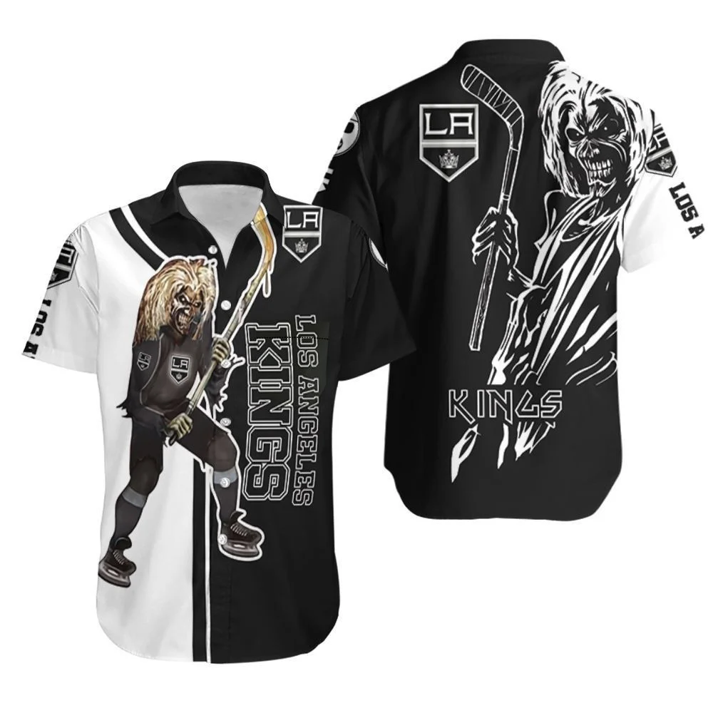 Los Angeles Kings Wild Lion Hockey Hawaiian Shirt – TeeAloha