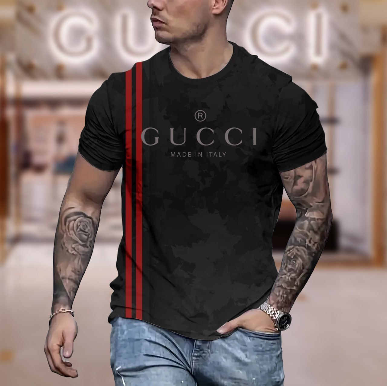 Luxury Brand Unisex T-Shirt DMM TX-RDG00230596