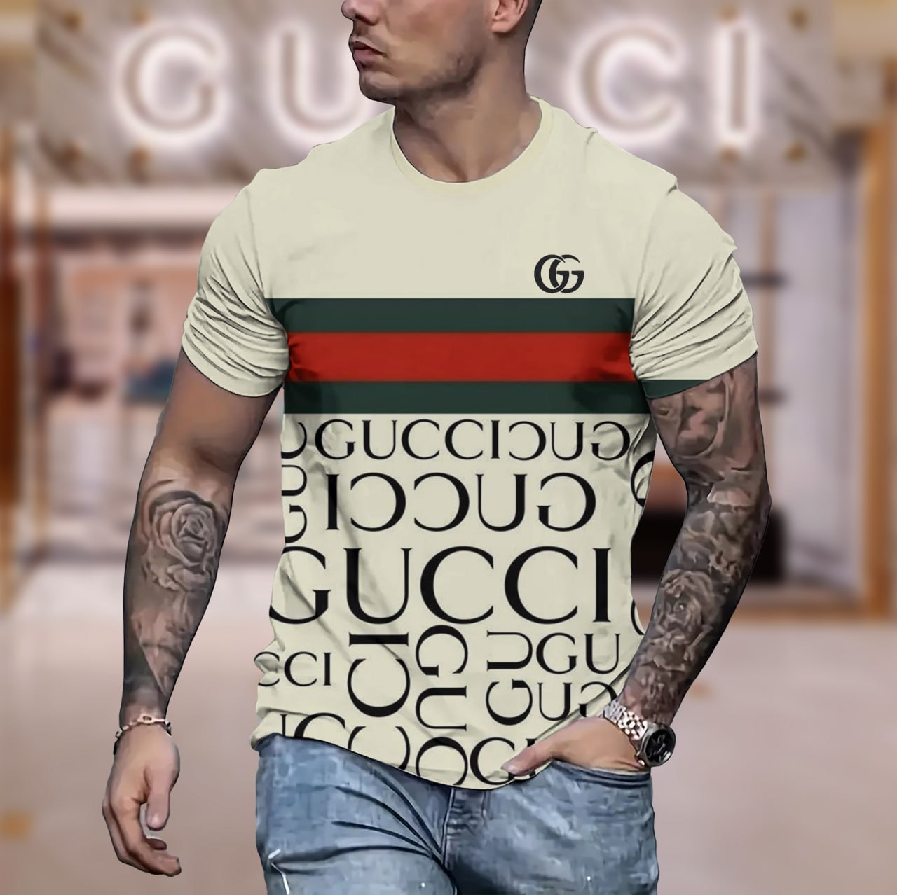 Luxury Brand Unisex T-Shirt DMM TX-RDG00230600