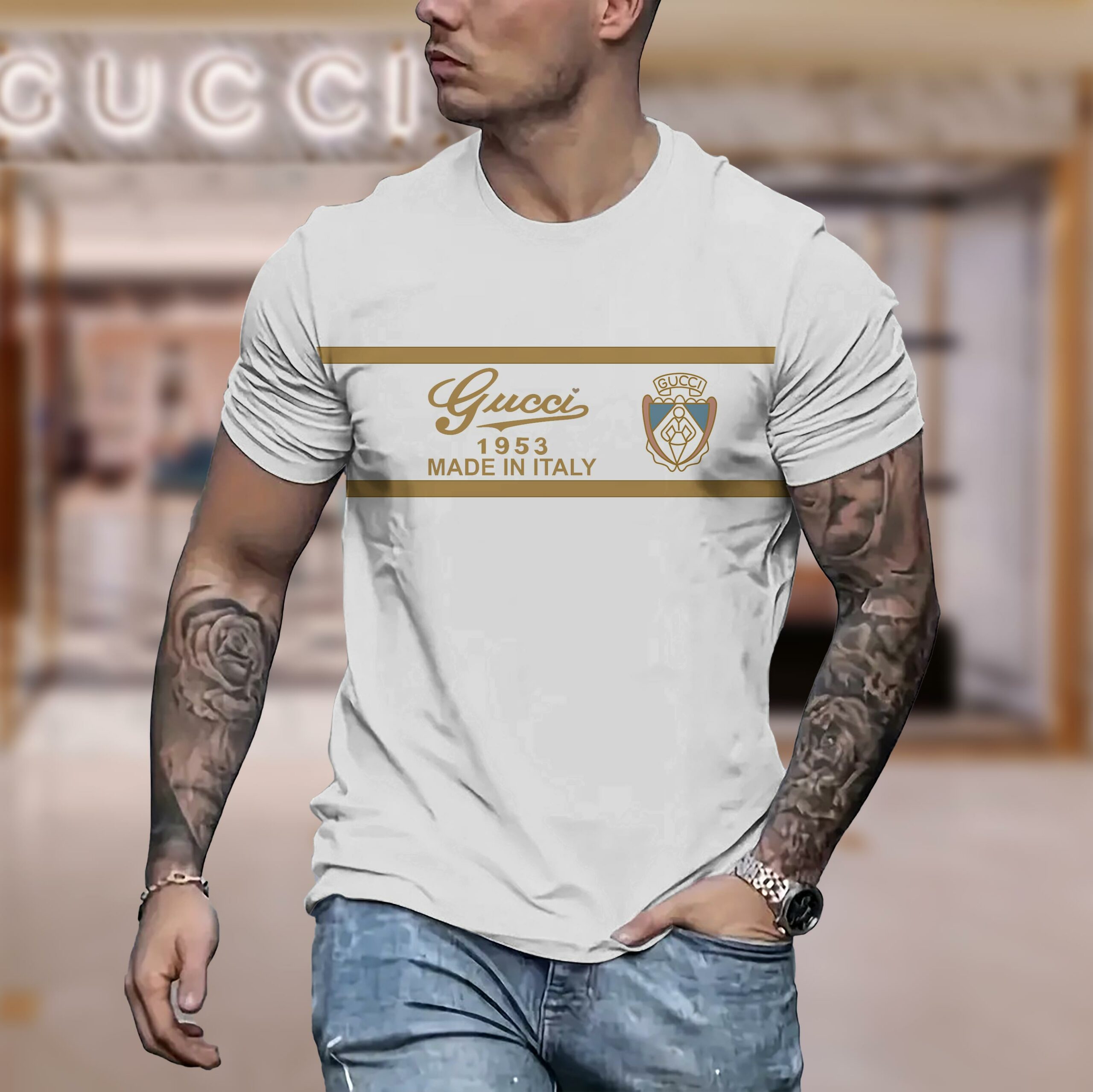 Luxury Brand Unisex T-Shirt DMM TX-RDG002307007