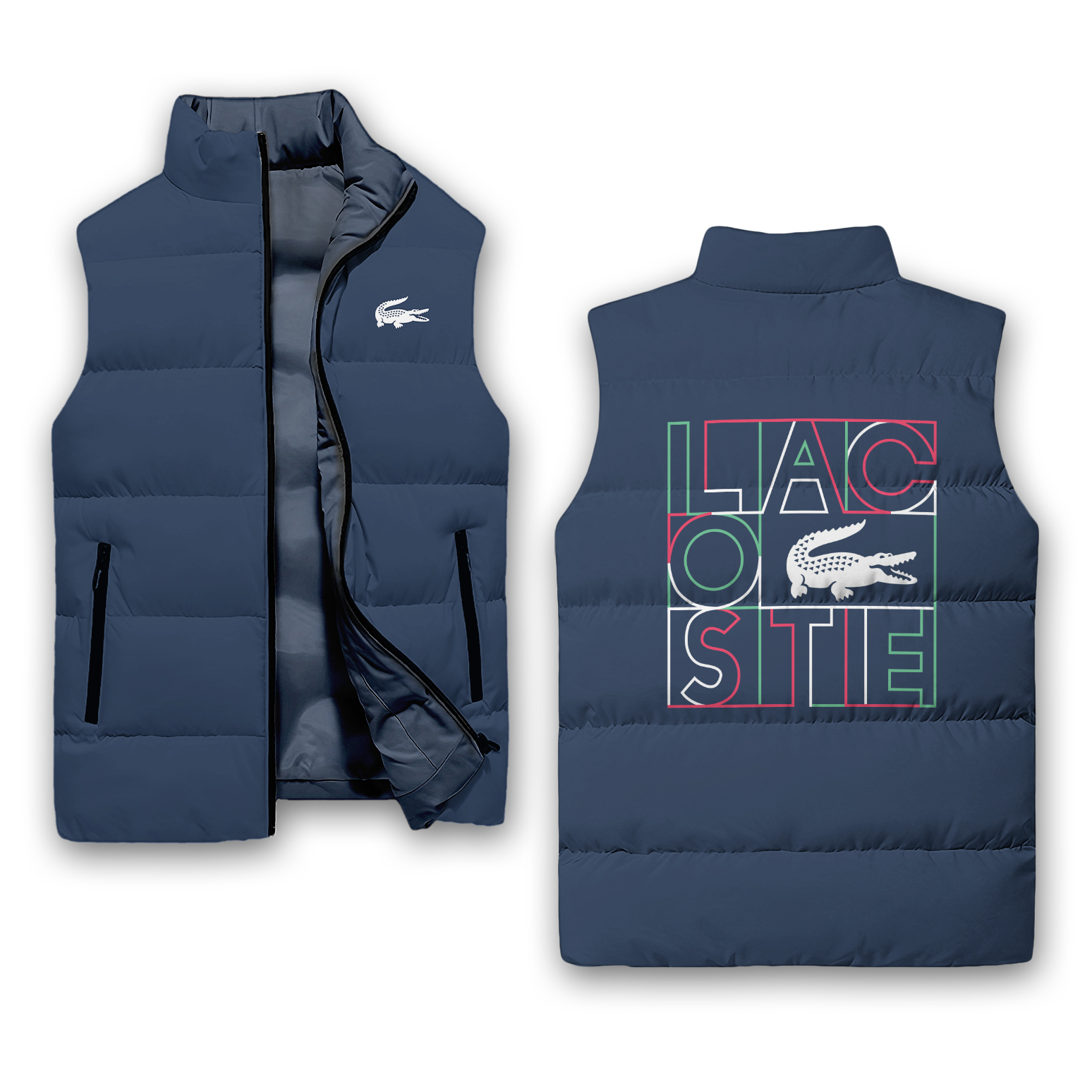 Luxury Edition 3D Sleeveless Down-Jacket-NG24100902