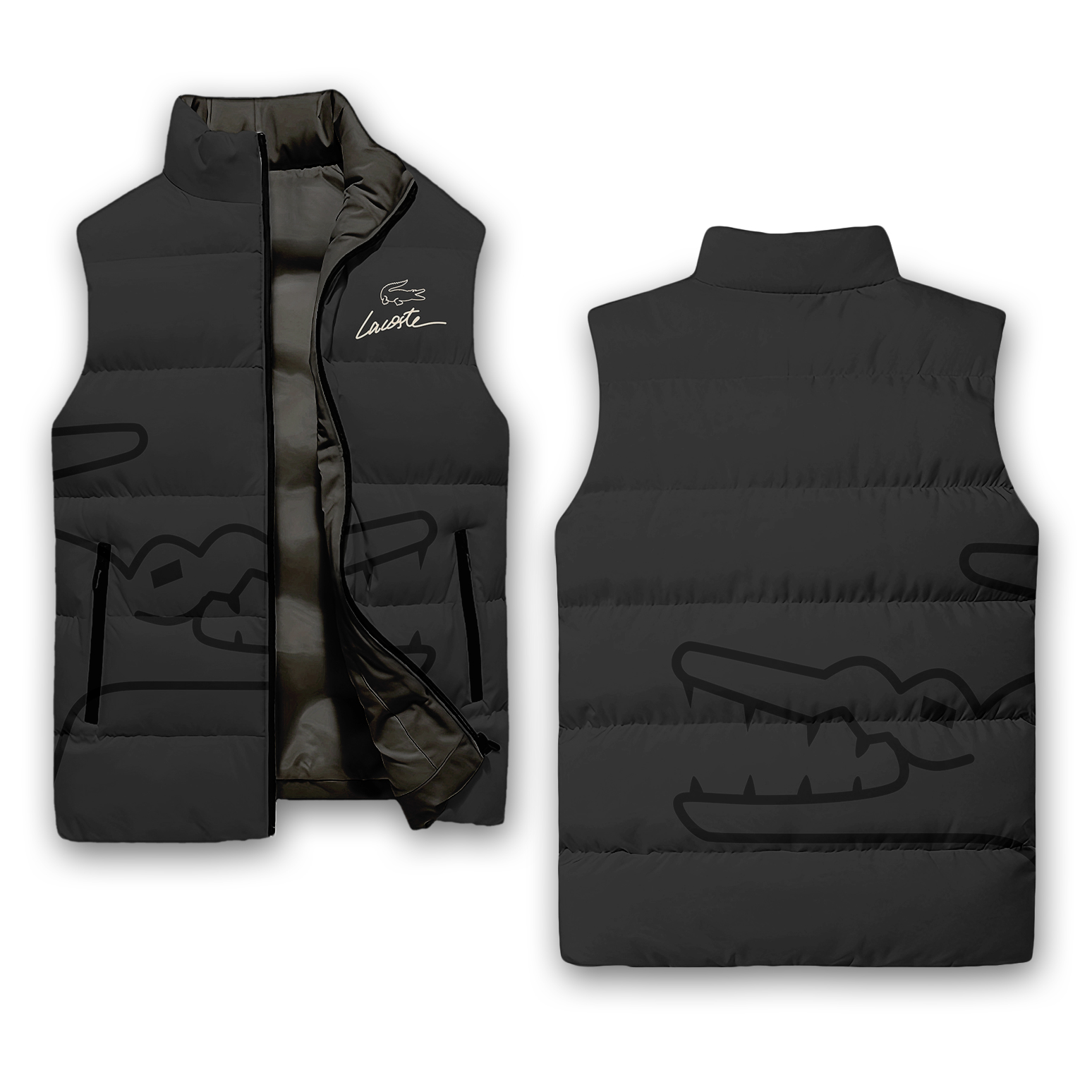 Luxury Edition 3D Sleeveless Down-Jacket-NG24100905