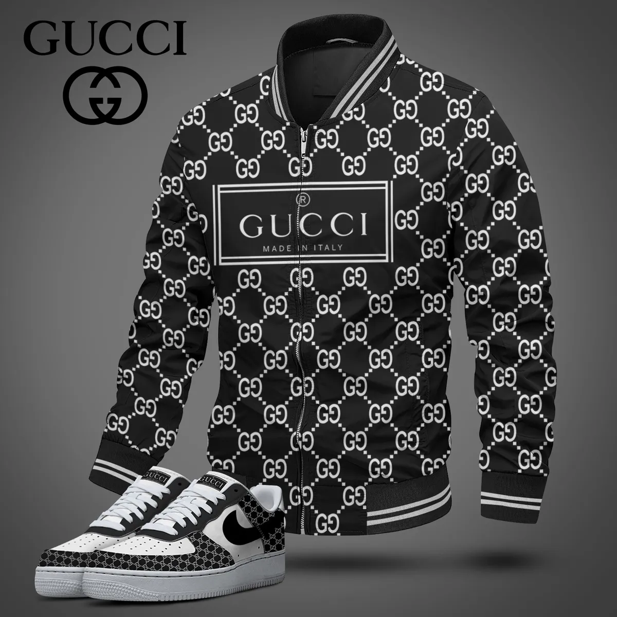 Luxury Limited Edition Jacket Match AF1 Sneaker LUX-JK+F40-0000ZWQ070L
