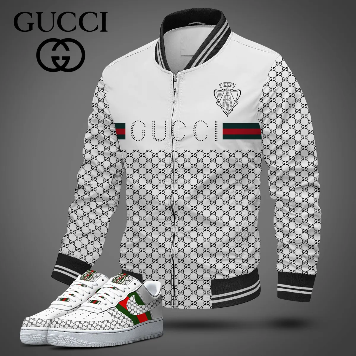 Luxury Limited Edition Jacket Match AF1 Sneaker LUX-JK+F40-00056HTOJ1E