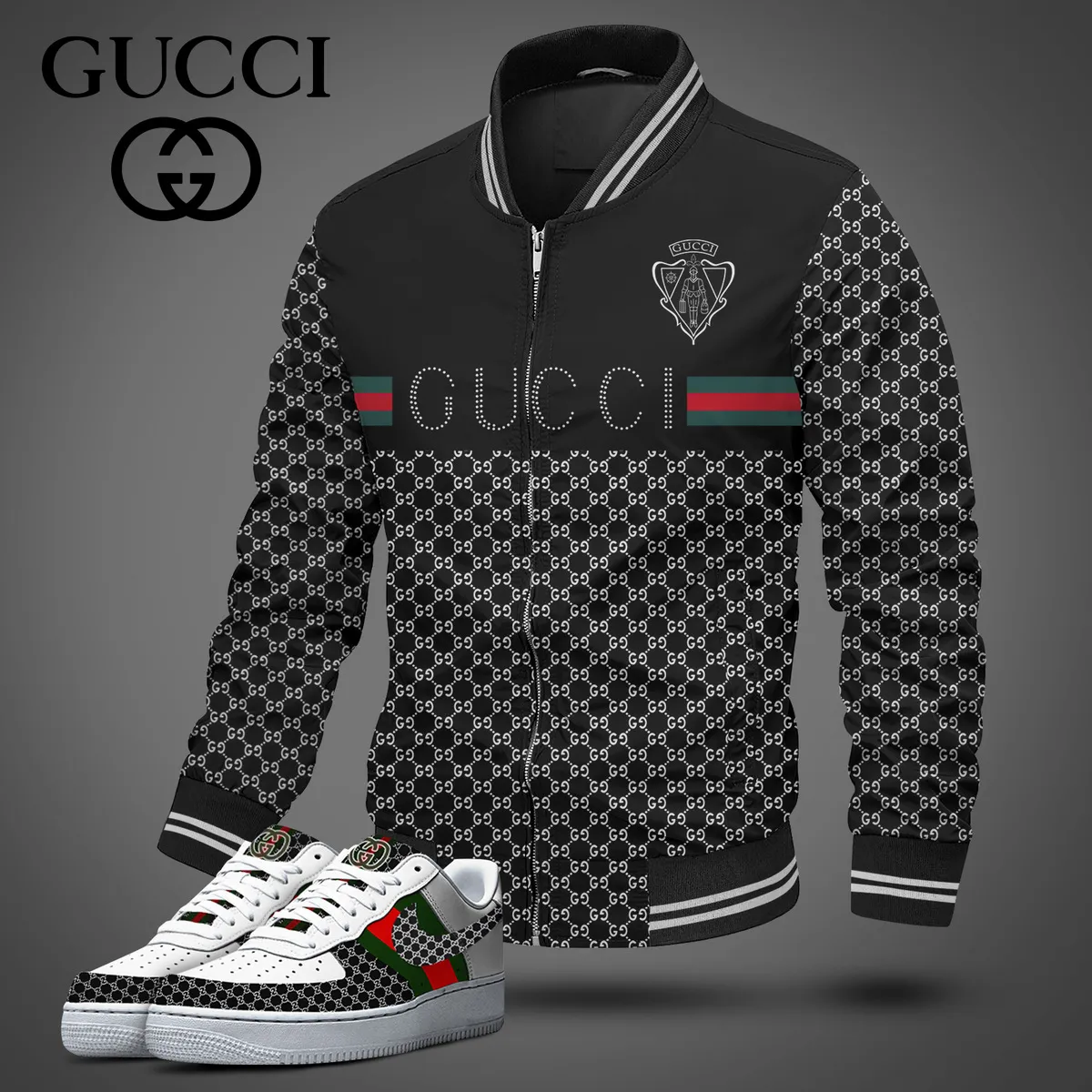 Luxury Limited Edition Jacket Match AF1 Sneaker LUX-JK+F40-0008TJ3XKVZ