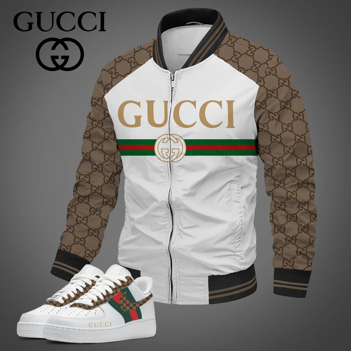 Luxury Limited Edition Jacket Match AF1 Sneaker LUX-JK+F40-000ELNRVDOF