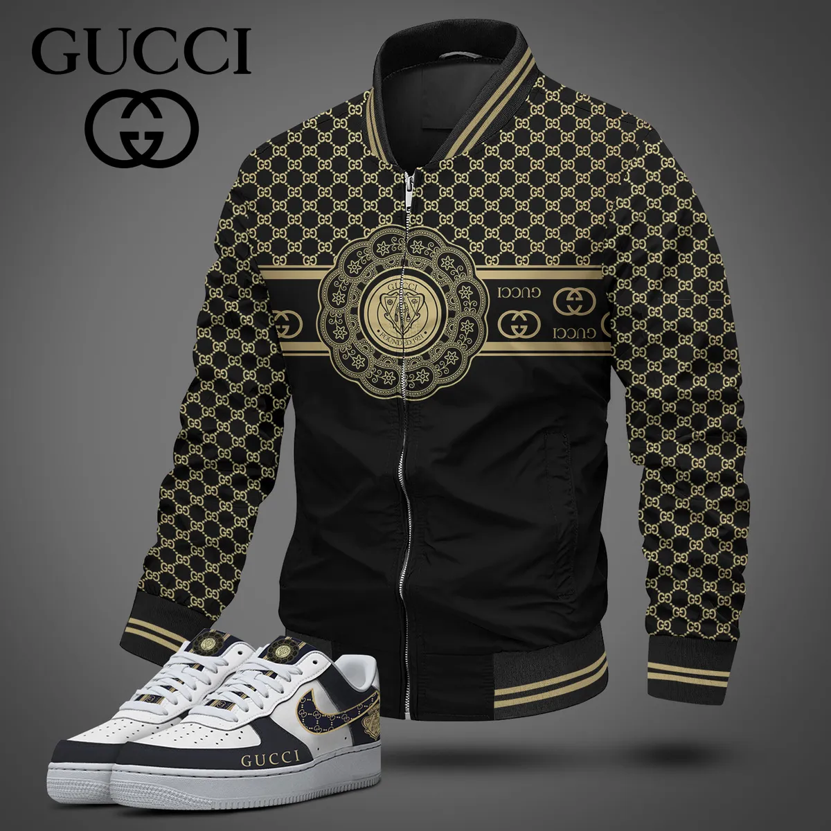 Luxury Limited Edition Jacket Match AF1 Sneaker LUX-JK+F40-000RWRA6JW5
