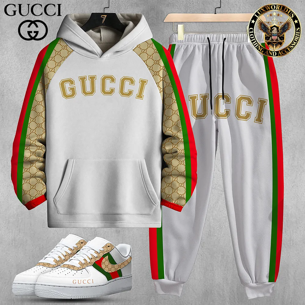 Luxury Limited Edition Set Hoodie & Pants Match AF1 Sneaker LUX-AF+CK+F40-000BIZJRMEP