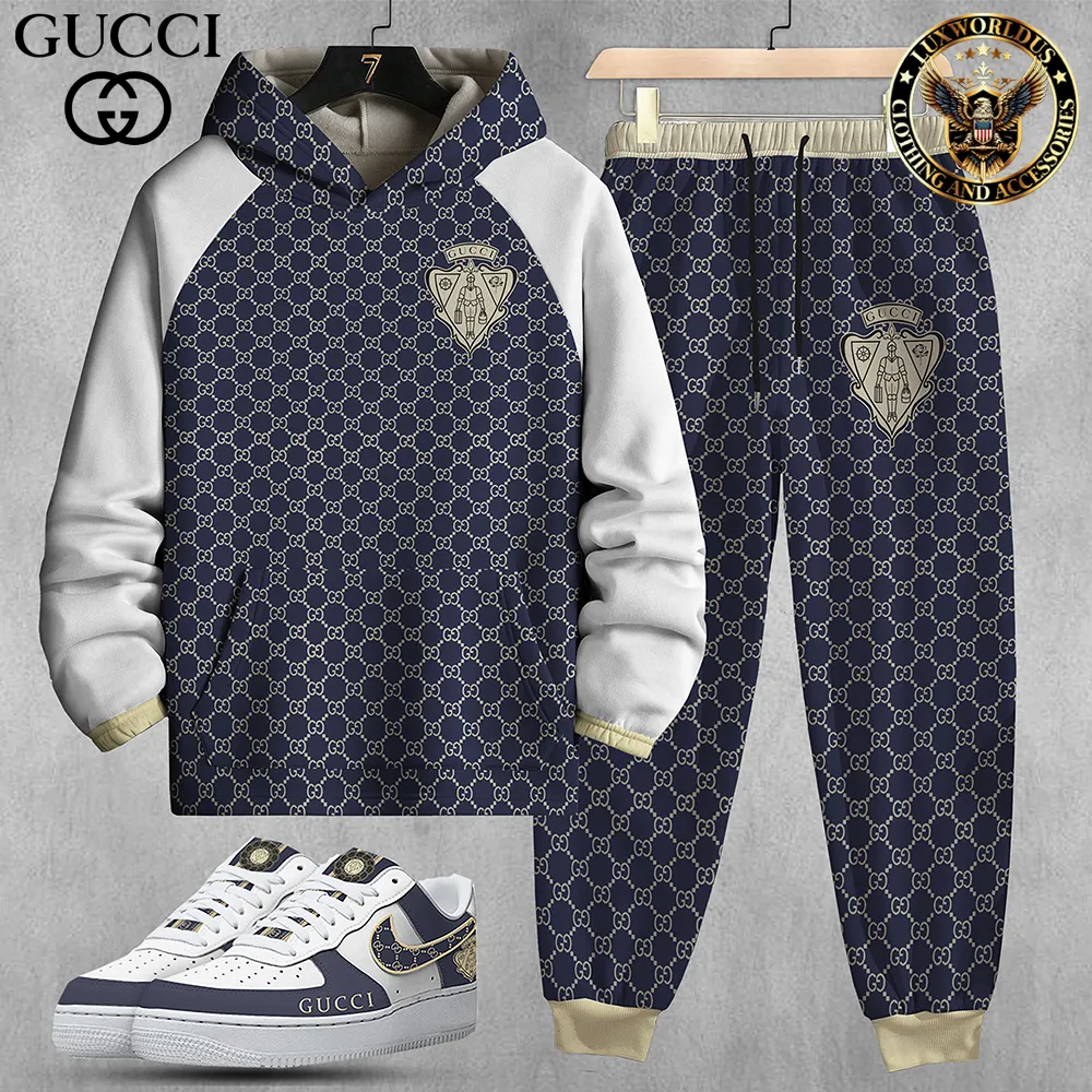 Luxury Limited Edition Set Hoodie &amp; Pants Match AF1 Sneaker LUX-AF+CK+F40-000L6WXJ94N
