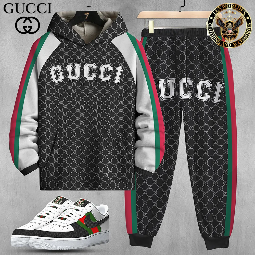 Luxury Limited Edition Set Hoodie &amp; Pants Match AF1 Sneaker LUX-AF+CK+F40-000LRZJKYPT