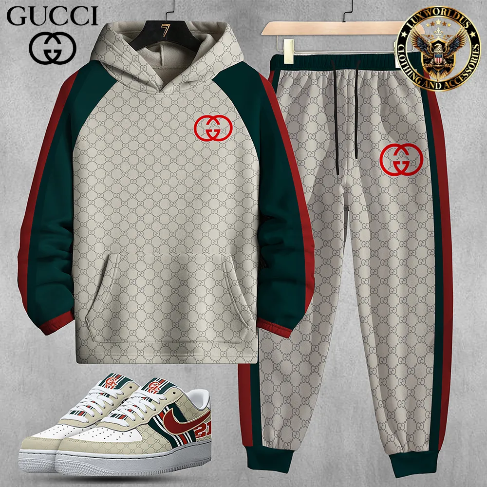 Luxury Limited Edition Set Hoodie &amp; Pants Match AF1 Sneaker LUX-AF+CK+F40-000MSSVXKTO