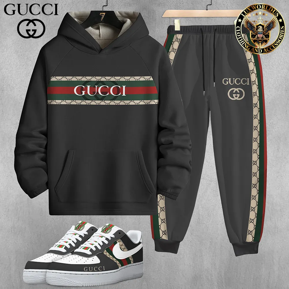 Luxury Limited Edition Set Hoodie &amp; Pants Match AF1 Sneaker LUX-AF+CK+F40-000OXMJ9PYI