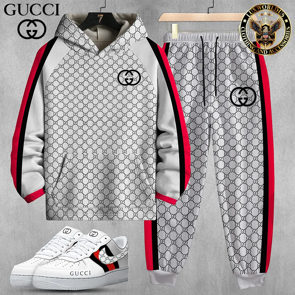 Luxury Limited Edition Set Hoodie & Pants Match AF1 Sneaker LUX-AF+CK+F40-000QGOIMDAC