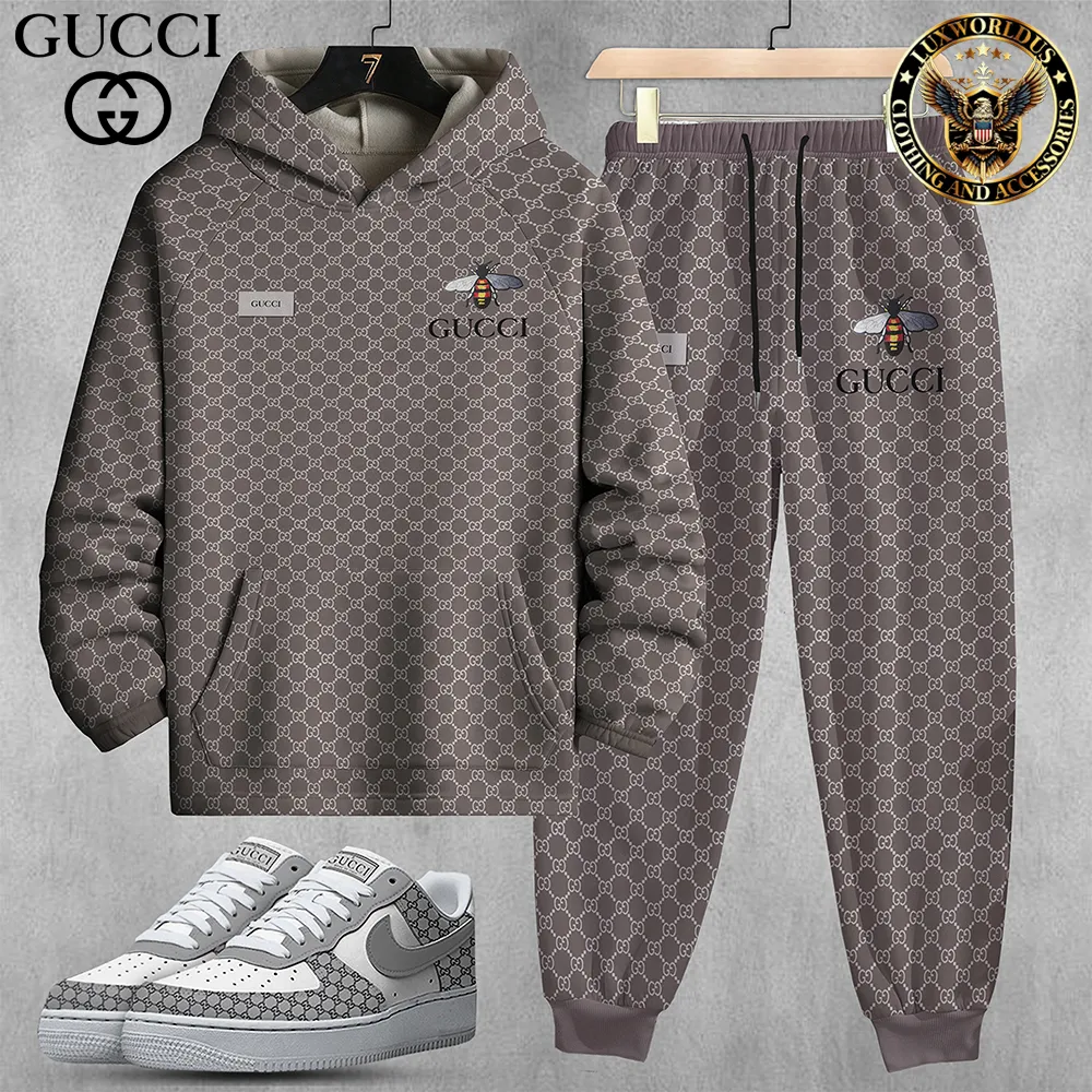 Luxury Limited Edition Set Hoodie & Pants Match AF1 Sneaker LUX-AF+CK+F40-000S5EB6AIB