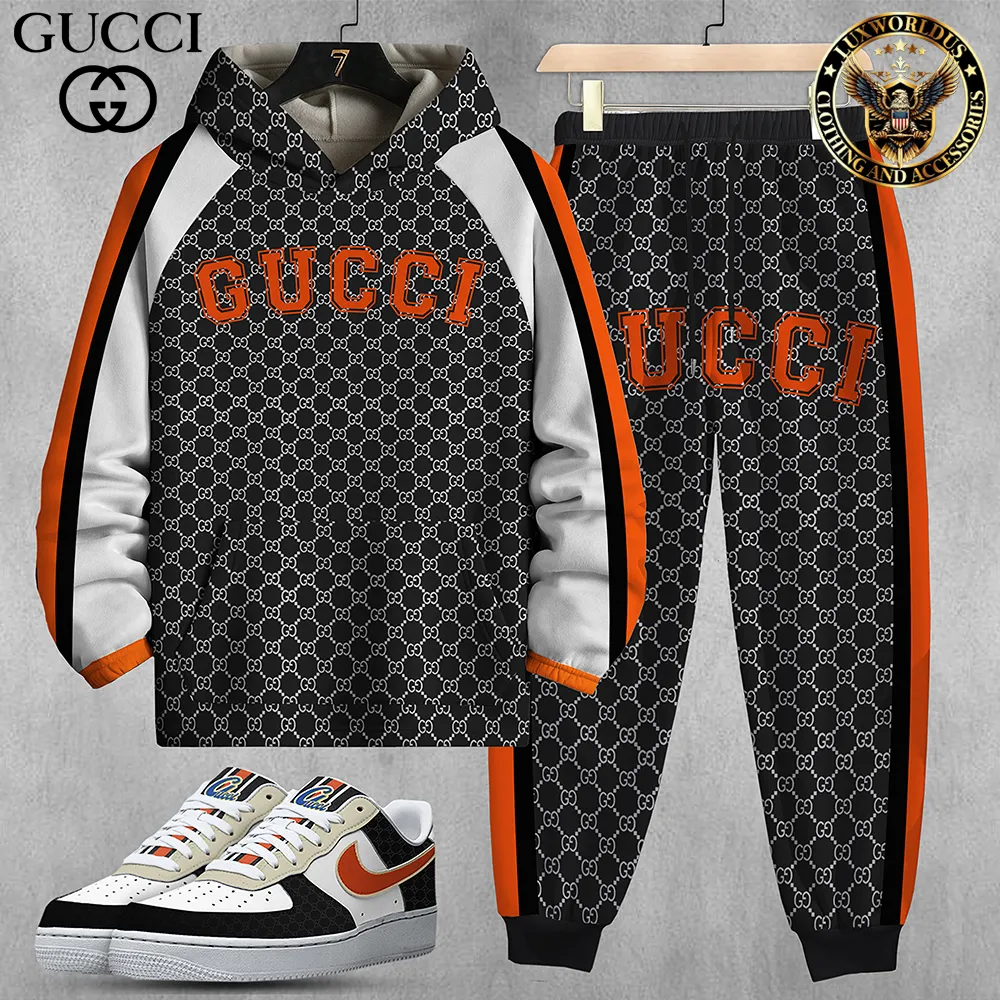 Luxury Limited Edition Set Hoodie &amp; Pants Match AF1 Sneaker LUX-AF+CK+F40-000WAYUZ7VH