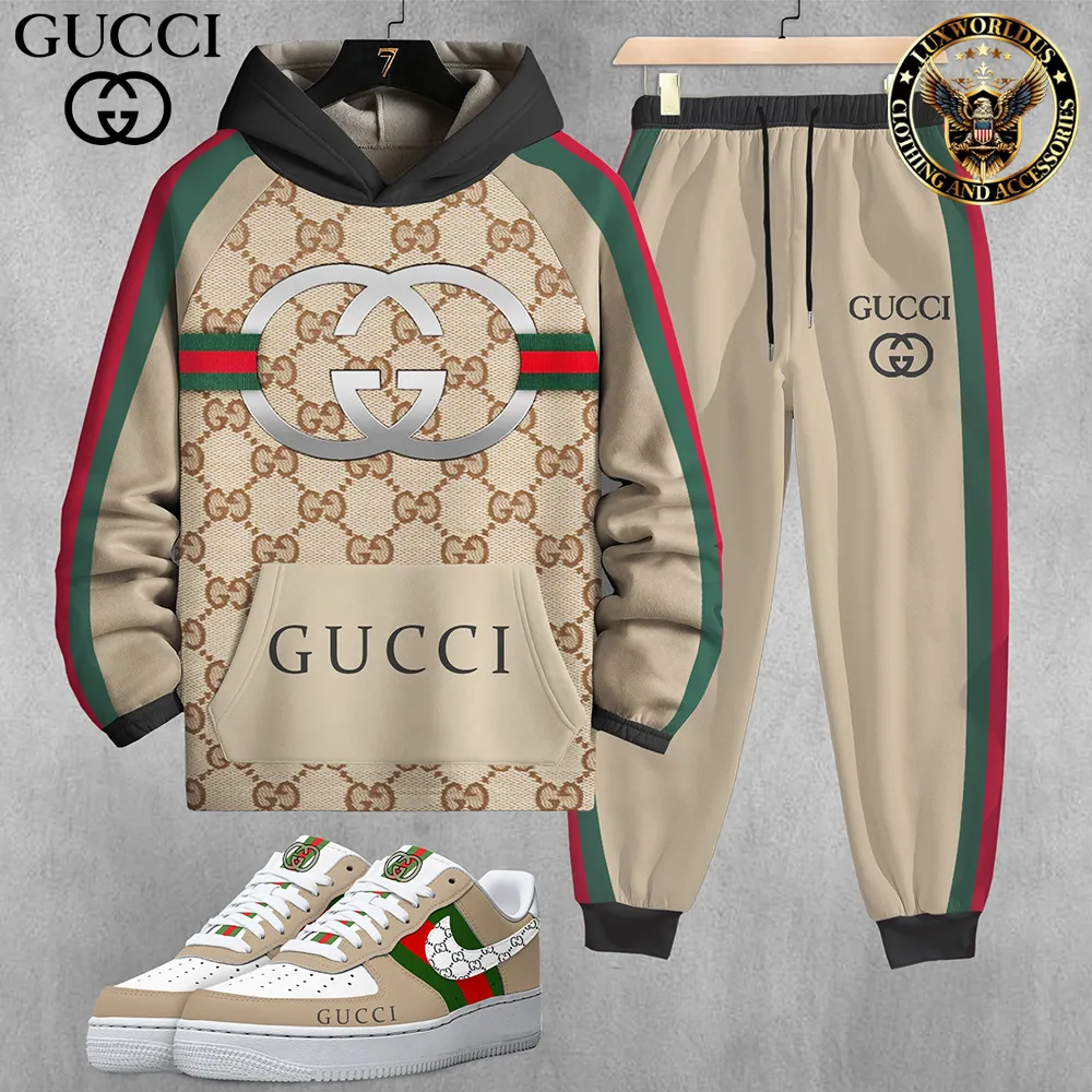 Luxury Limited Edition Set Hoodie &amp; Pants Match AF1 Sneaker LUX-AF+CK+F40-000WKADJQXT