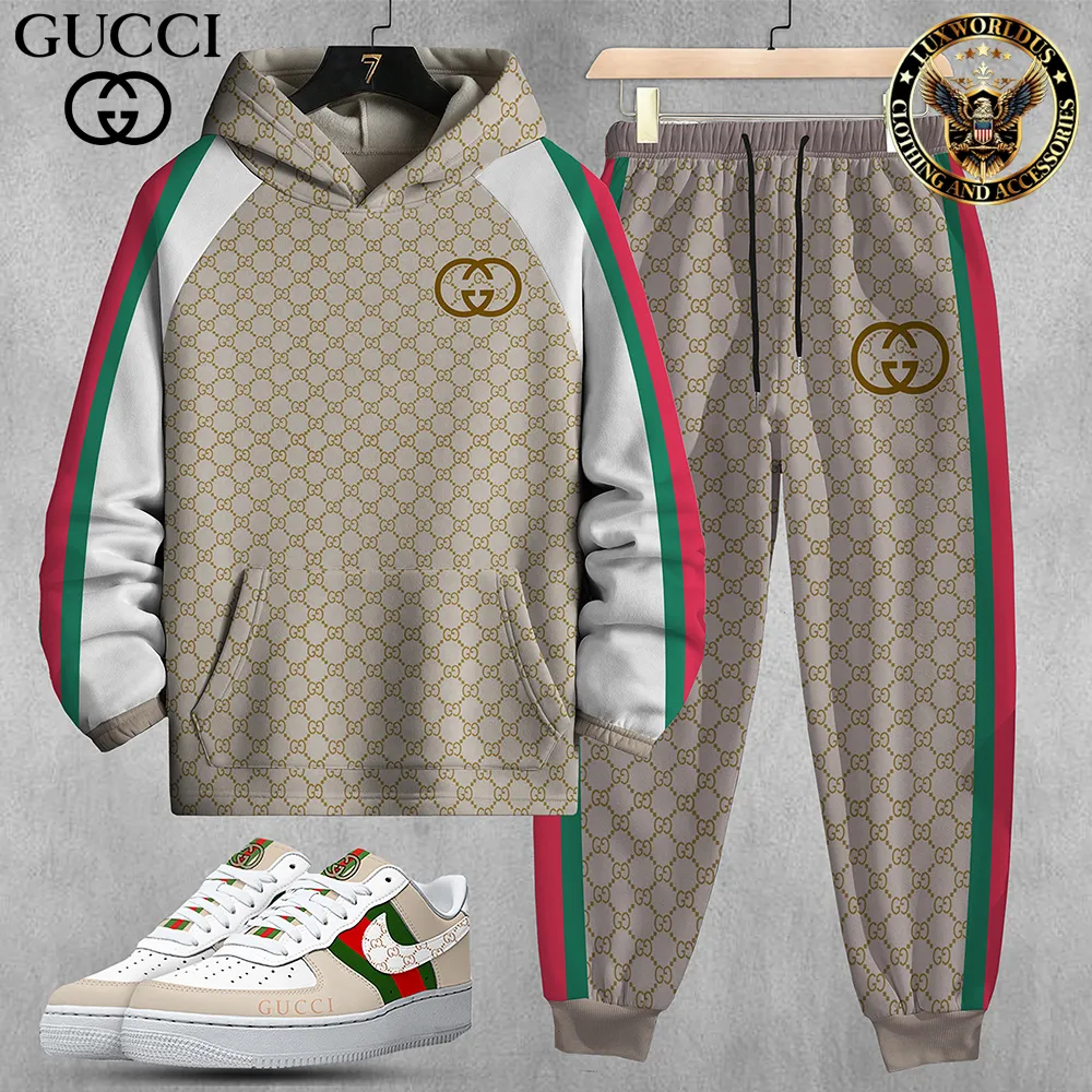 Luxury Limited Edition Set Hoodie &amp; Pants Match AF1 Sneaker LUX-AF+CK+F40-000YAS733FK