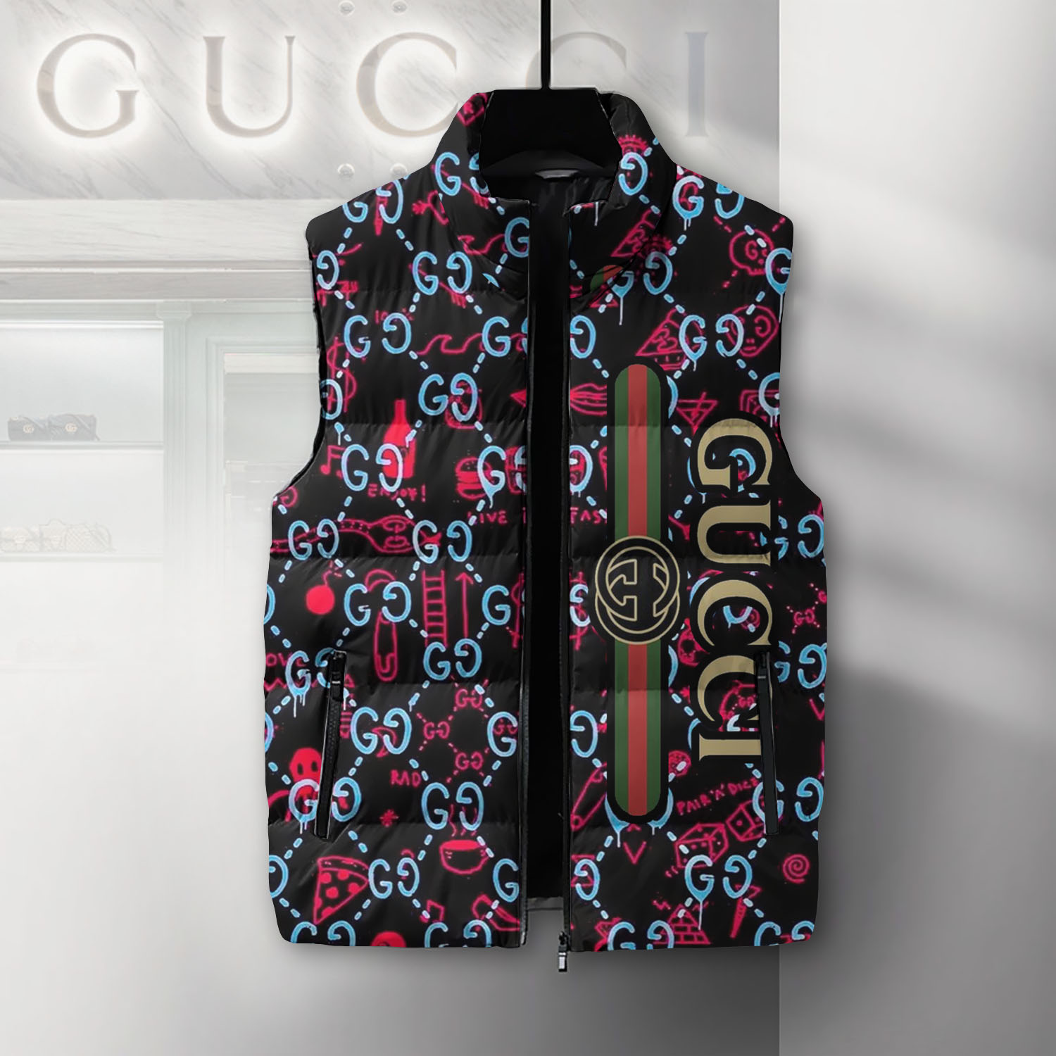 Luxury Limited Edition Sleeveless Down Jacket