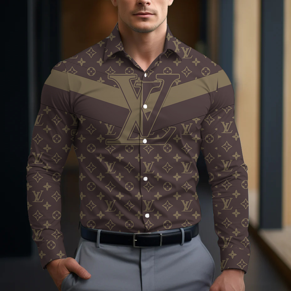 Luxury Long Sleeve Button Shirt CCY-DMM180701-1