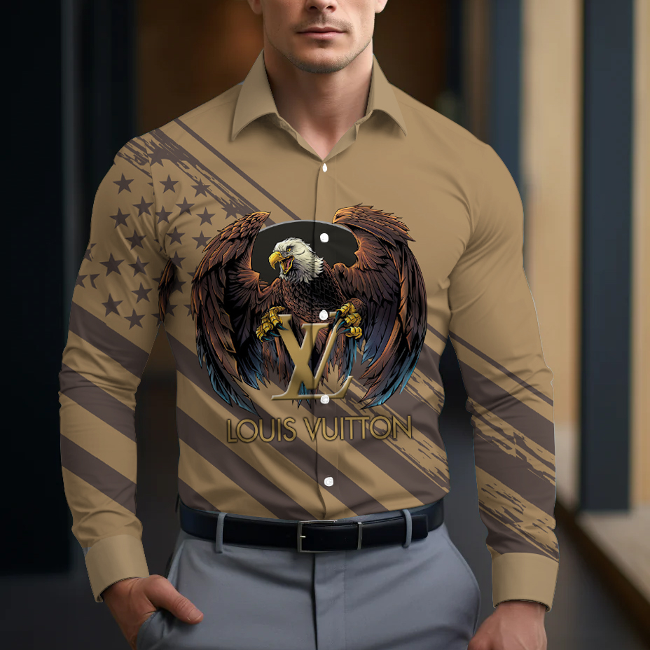 Luxury Long Sleeve Button Shirt CCY-DRG0000220330