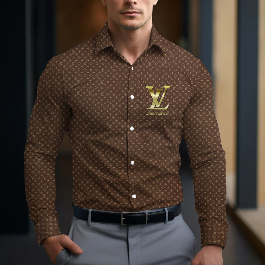 Luxury Long Sleeve Button Shirt CCY-DRG0000220334