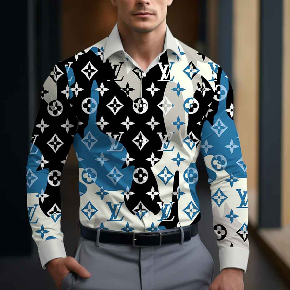 Luxury Long Sleeve Button Shirt CCY-DRG0000180552