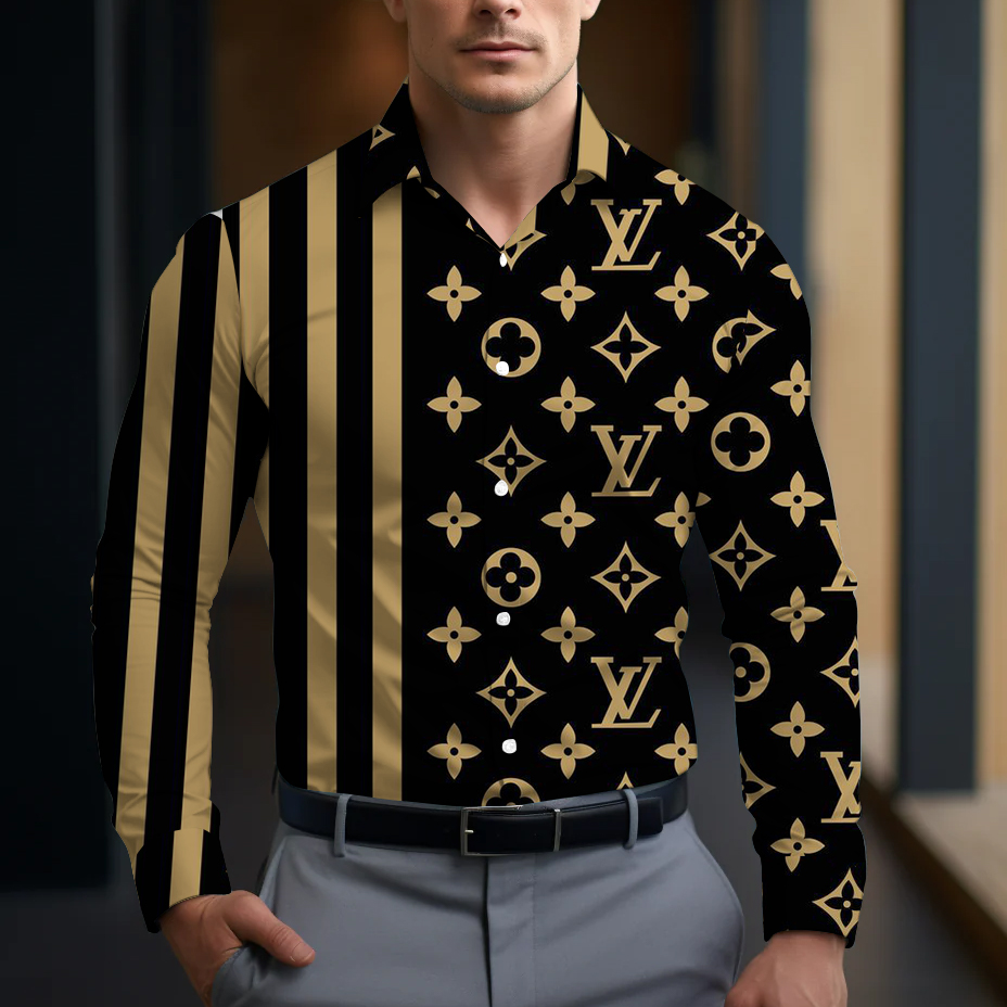 Luxury Long Sleeve Button Shirt CCY-DRG0000250403