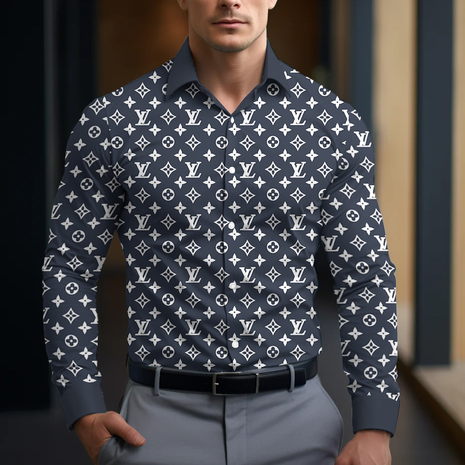 Luxury Long Sleeve Button Shirt CCY-DRG0000250410